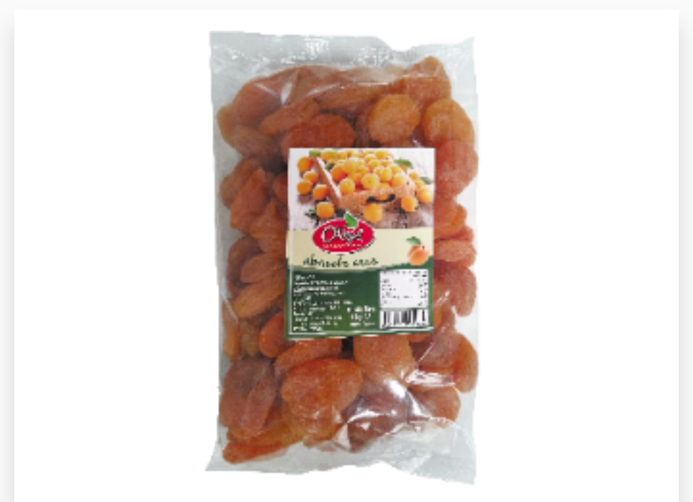 ABRICOT SEC 400G x 30 ORIENCO