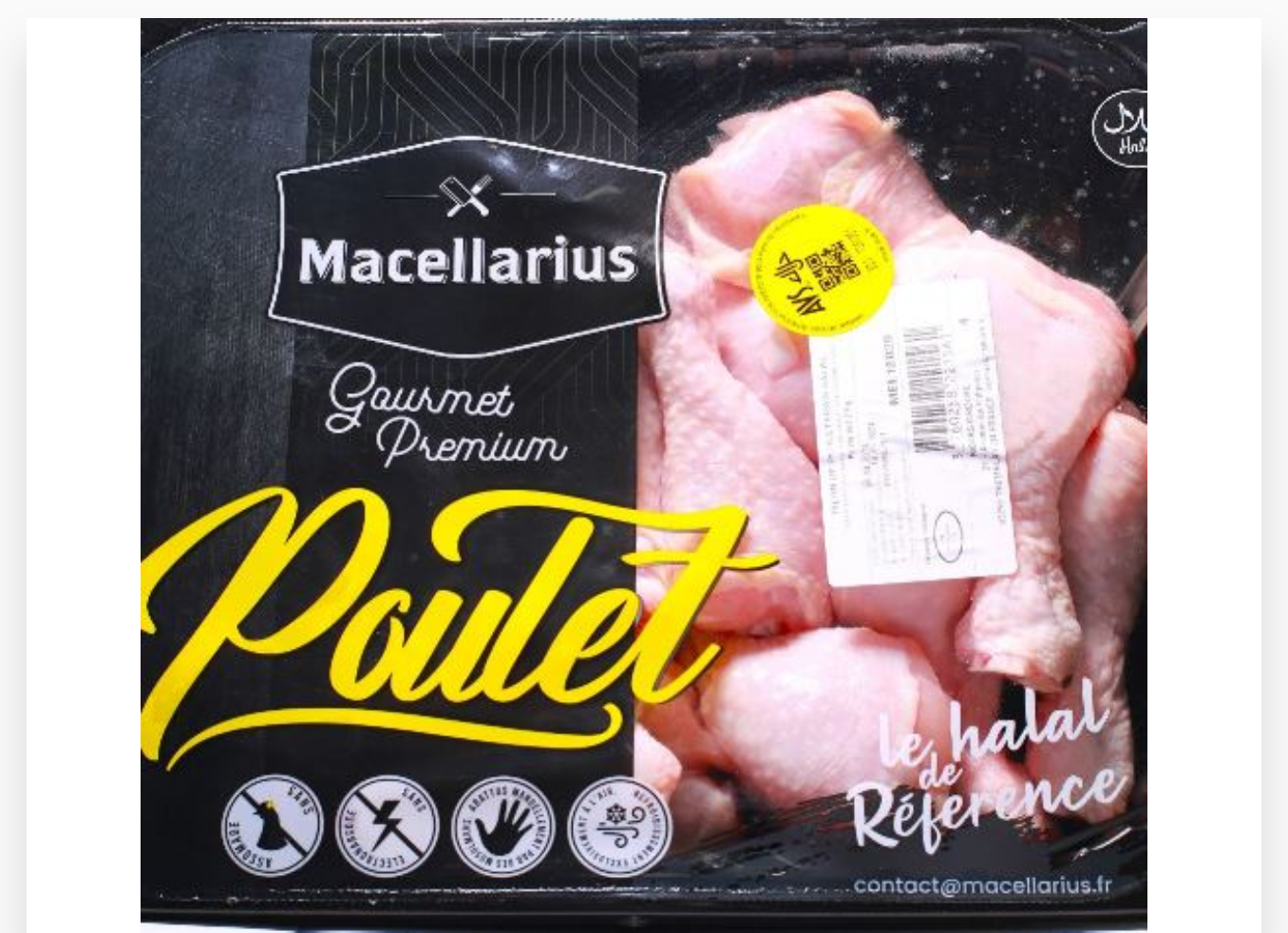 ACHAHADA FILET DE POULET 2.5KG X 4