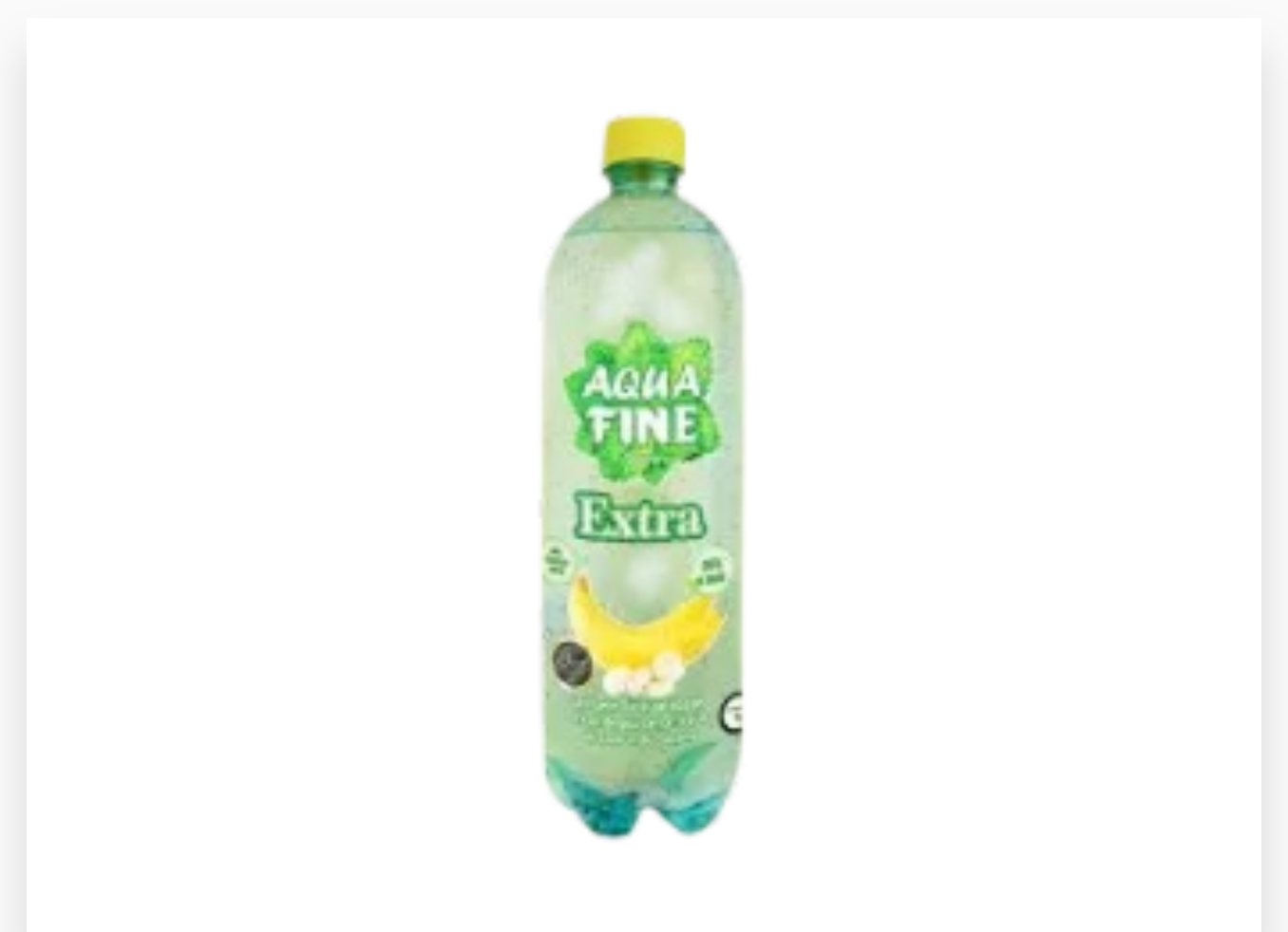 AQUAFINE BANANE PET 1L X 6
