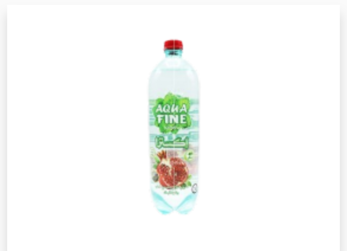 AQUAFINE GRENADINE PET 1L x 6