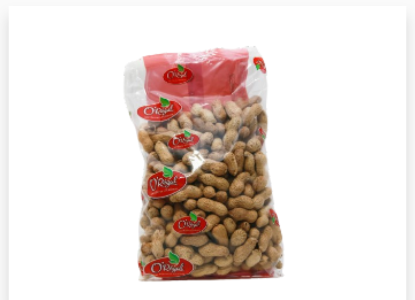 ARACHIDES COQUE GRILLEES 500G x 24 ORIENCO