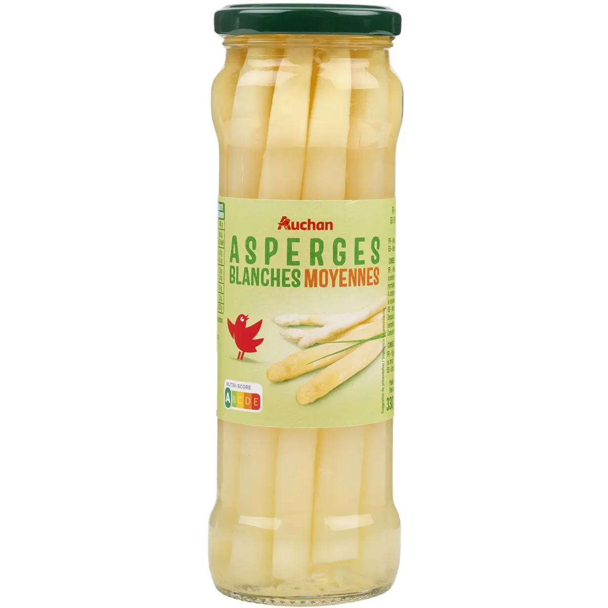 ASPERGES VERTS MOYENNES ROCHEFONTAINE 330g x 12