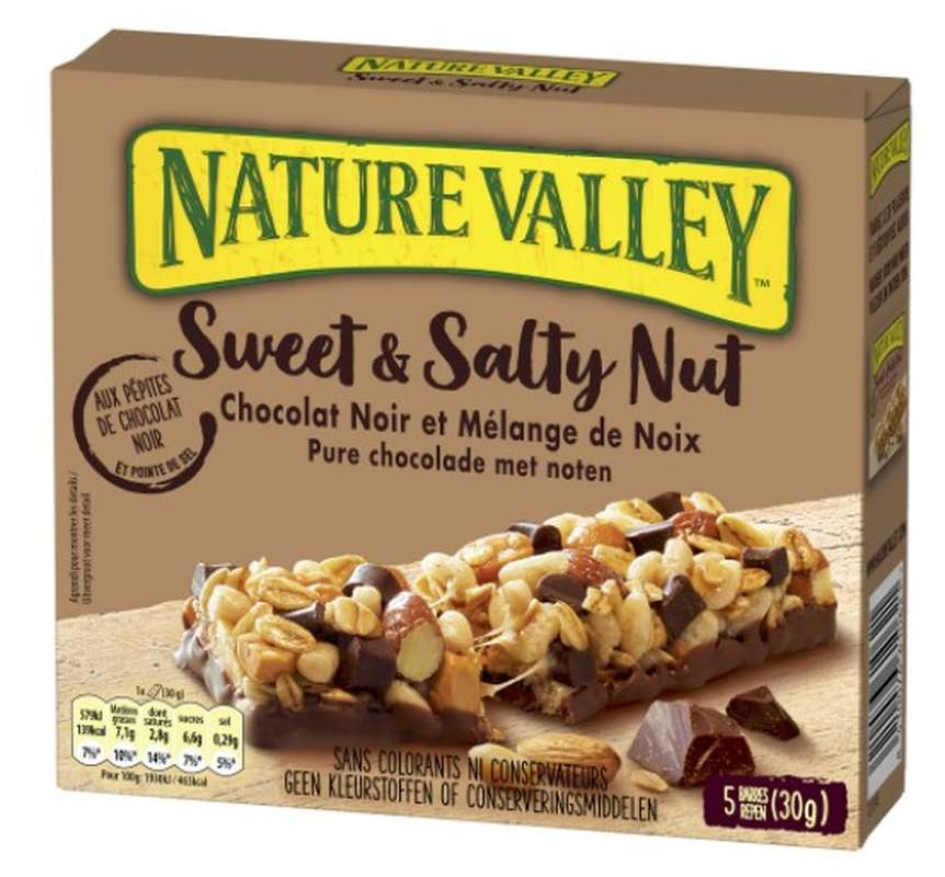 BARRE NATURE 550G X 5