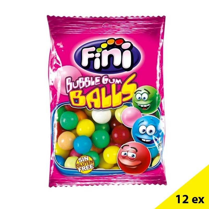 BILLES CHEWI GUM FINI 90G X 12PCS