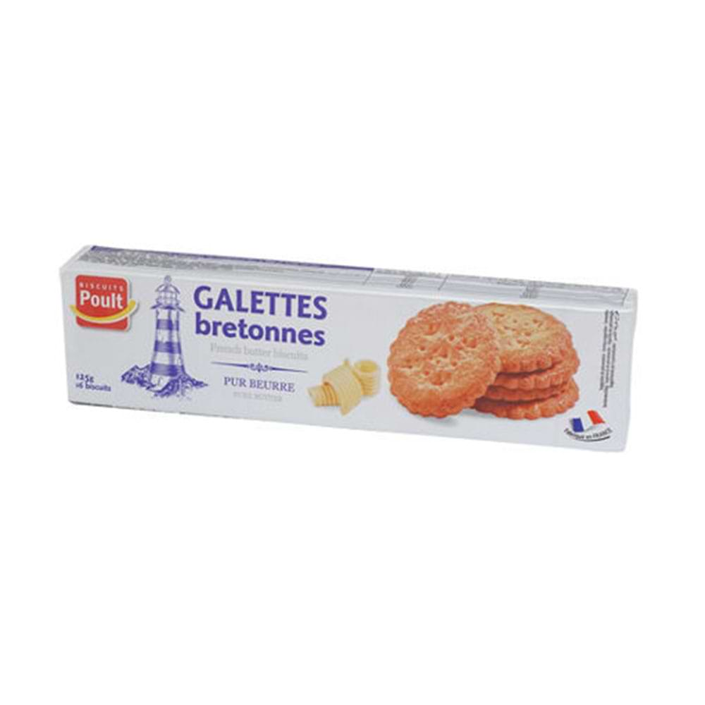 BISCUIT POULT GALETTES BRETONNES 125G X 24