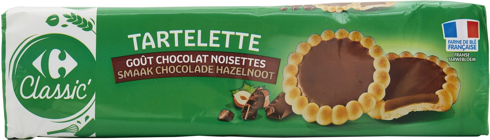 BISCUIT POULT TARTELETTE CHOCO NOISETTES 150G X 24
