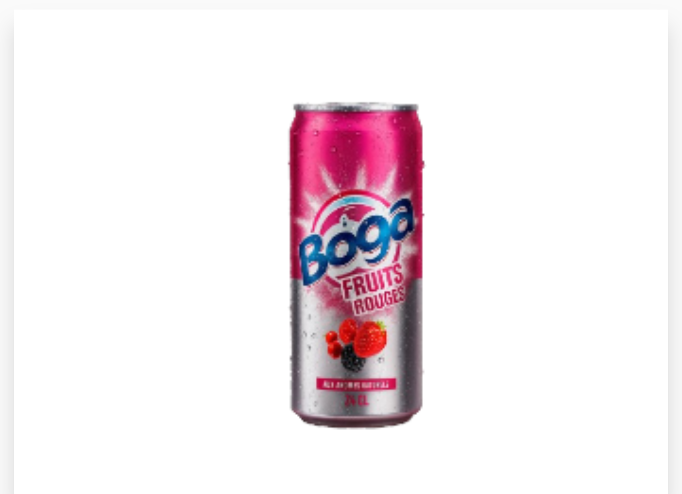 BOGA FRUITS ROUGES 24CL x 24