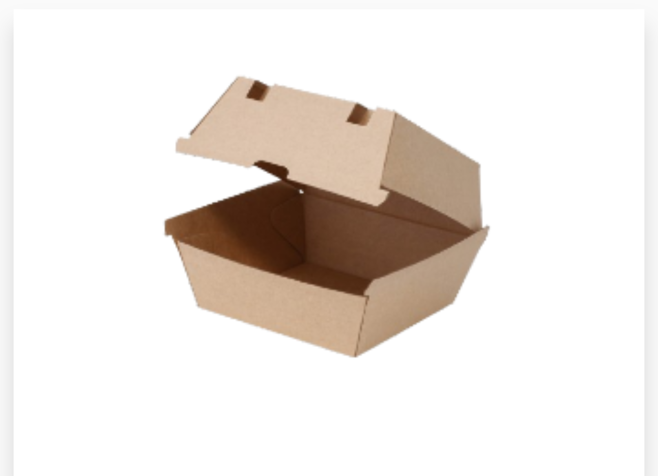 BOITE BURGER (S) x 600 PCS
