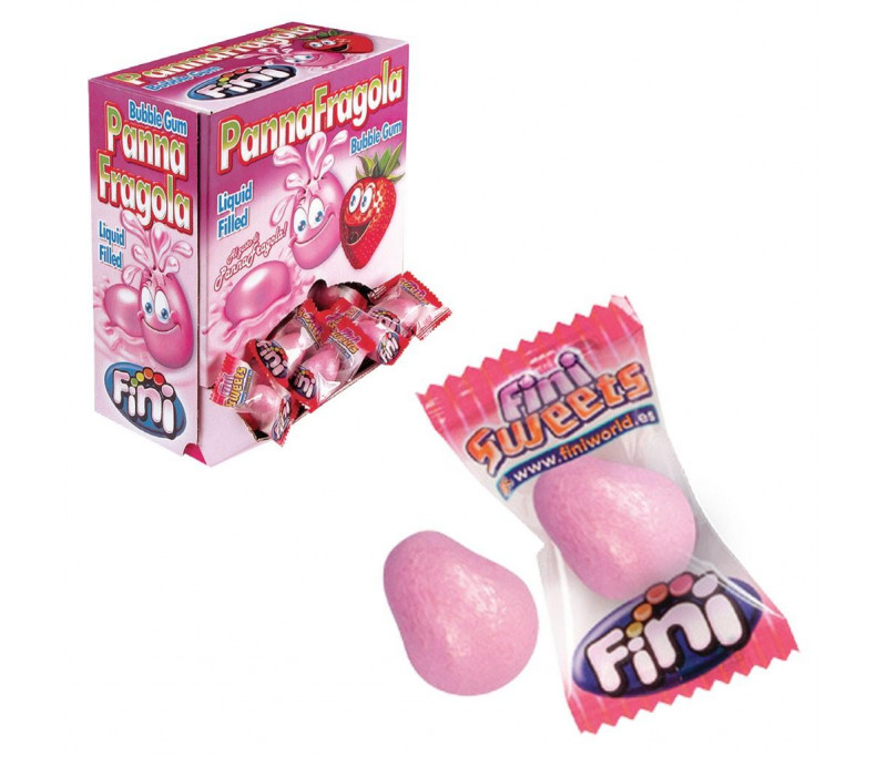 BONBON FOURRES A LA SAVEUR FRAISE-CREME PANNA E FRAGOLA 200G * 24