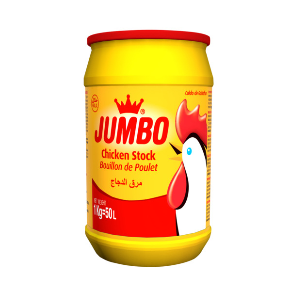 BOUILLON JUMBO POULET POUDRE 1KG x 10