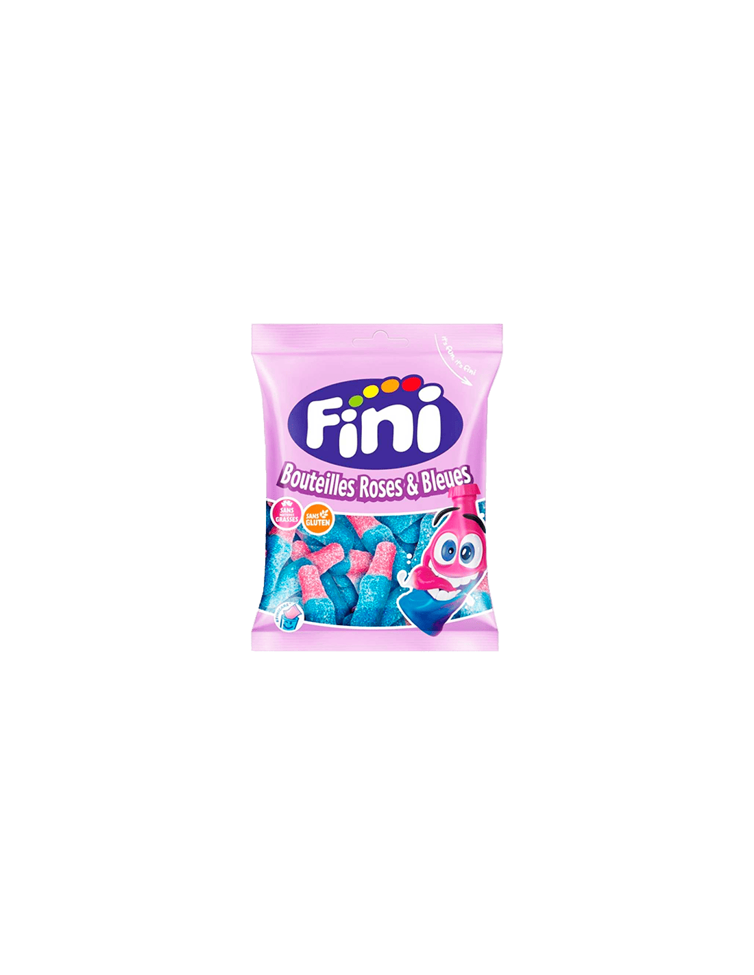 BOUTEILLES ROSES BLEU HALAL FINI 90Gx12 PIECES