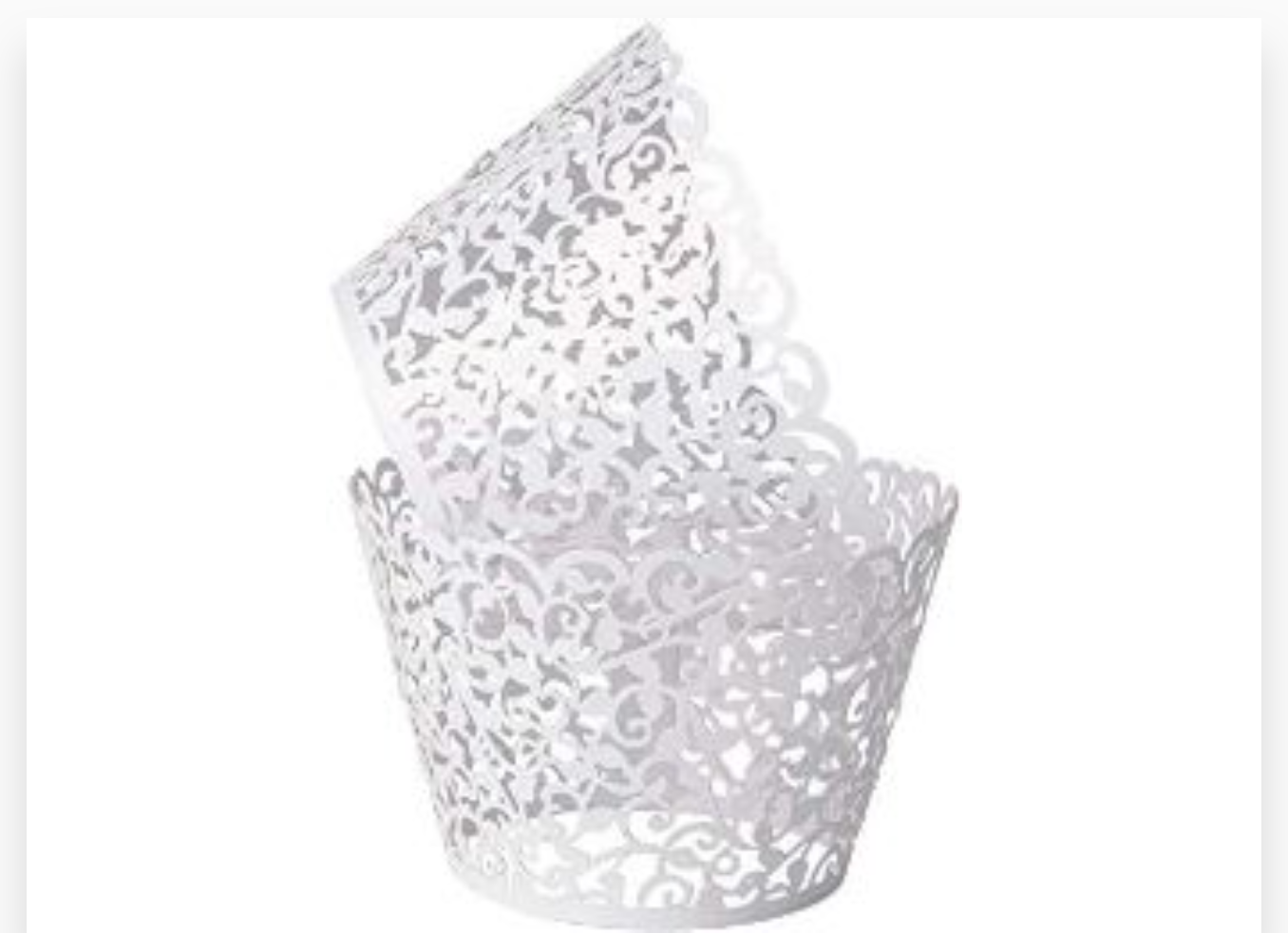 CAISSETTE DENTELLE N°10 ARGENTEE 40PCS X 50