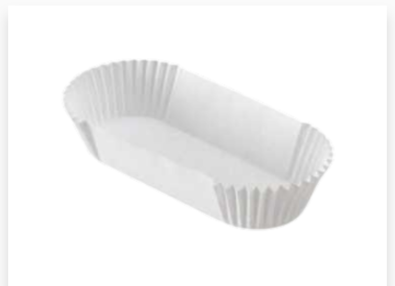 CAISSETTE RECTANGLE BLANCHE 200PCS X 36