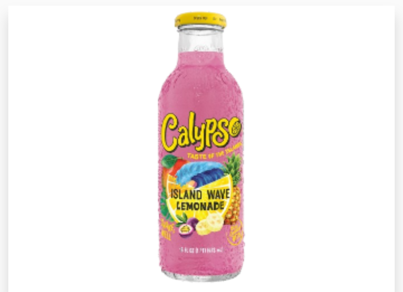 Calypso Island Wave Lemonade 473ml x 12