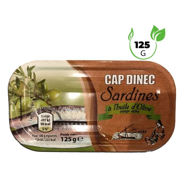 CAP BON SARDINE A L'HUILE 110G X 24