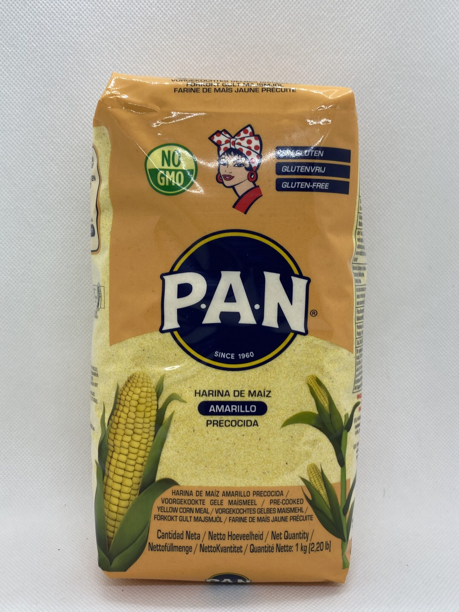 CERALPUGLIA FARINE DE MAIS JAUNE 1KG x 10