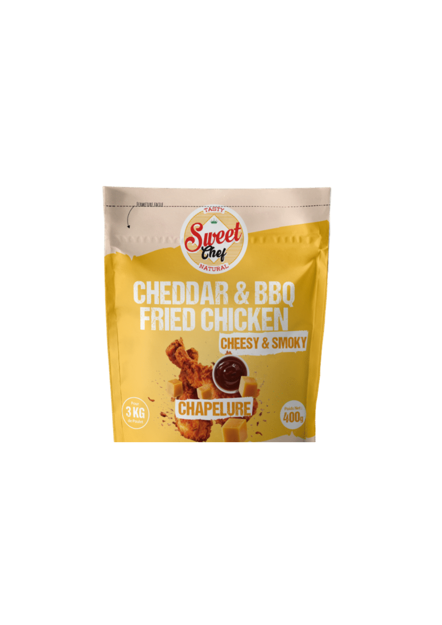 CHAPELURE CHEDDAR 400G x 10 SWEET