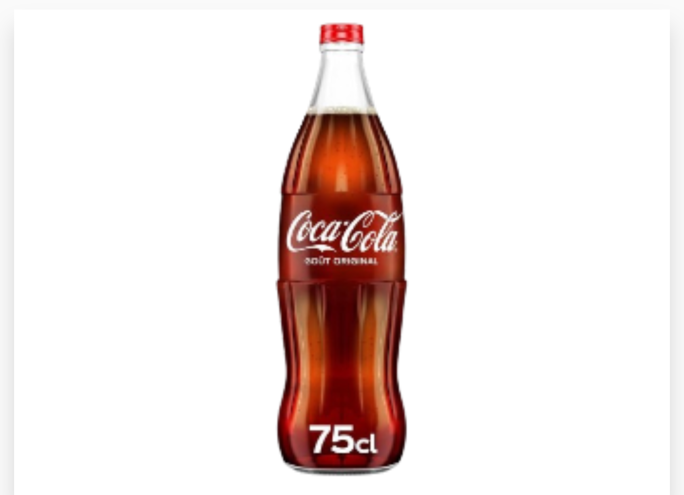 COCA COLA EN VERRE 0.75cl x 6 Fr