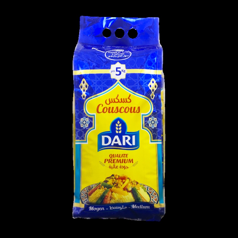 COUSCOUS MOYEN 5kg DARI