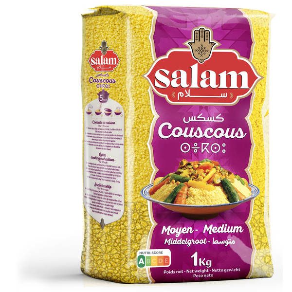 COUSCOUS SALAM MOYEN 1KG X 12