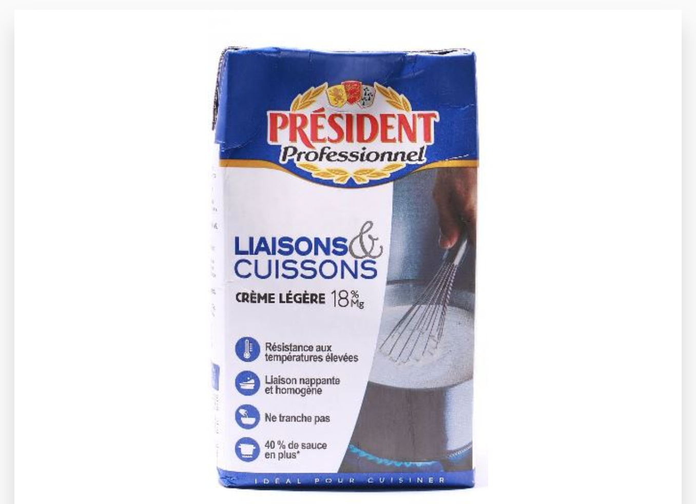 Crème Liquide 1L 18%