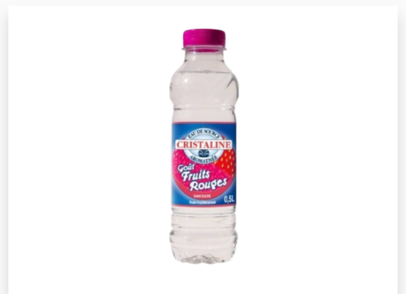 Cristaline  Fruits Rouges 50cl x 24