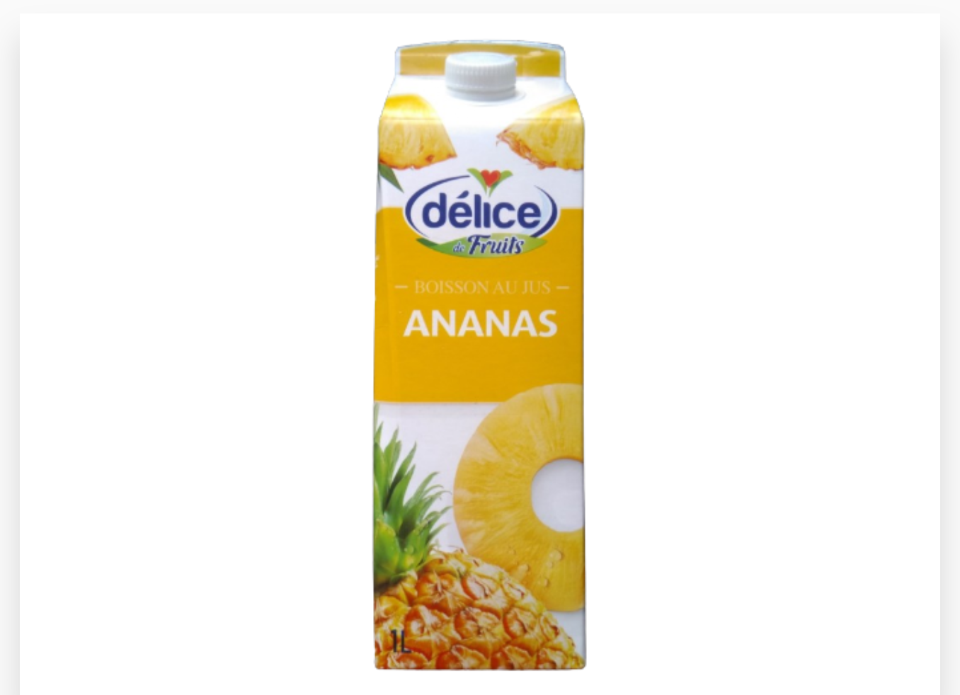 DELICE JUS ANANAS 1L x 6