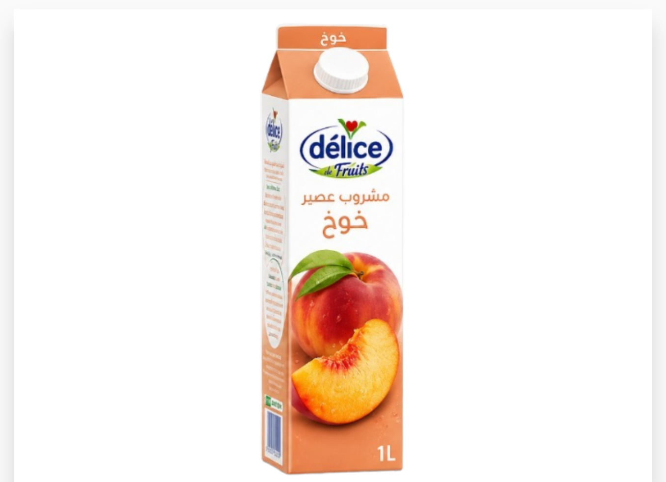 DELICE JUS PECHE 1L x 6