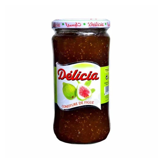 DELICIA CONFITURE DE FIGUE 380G X 12