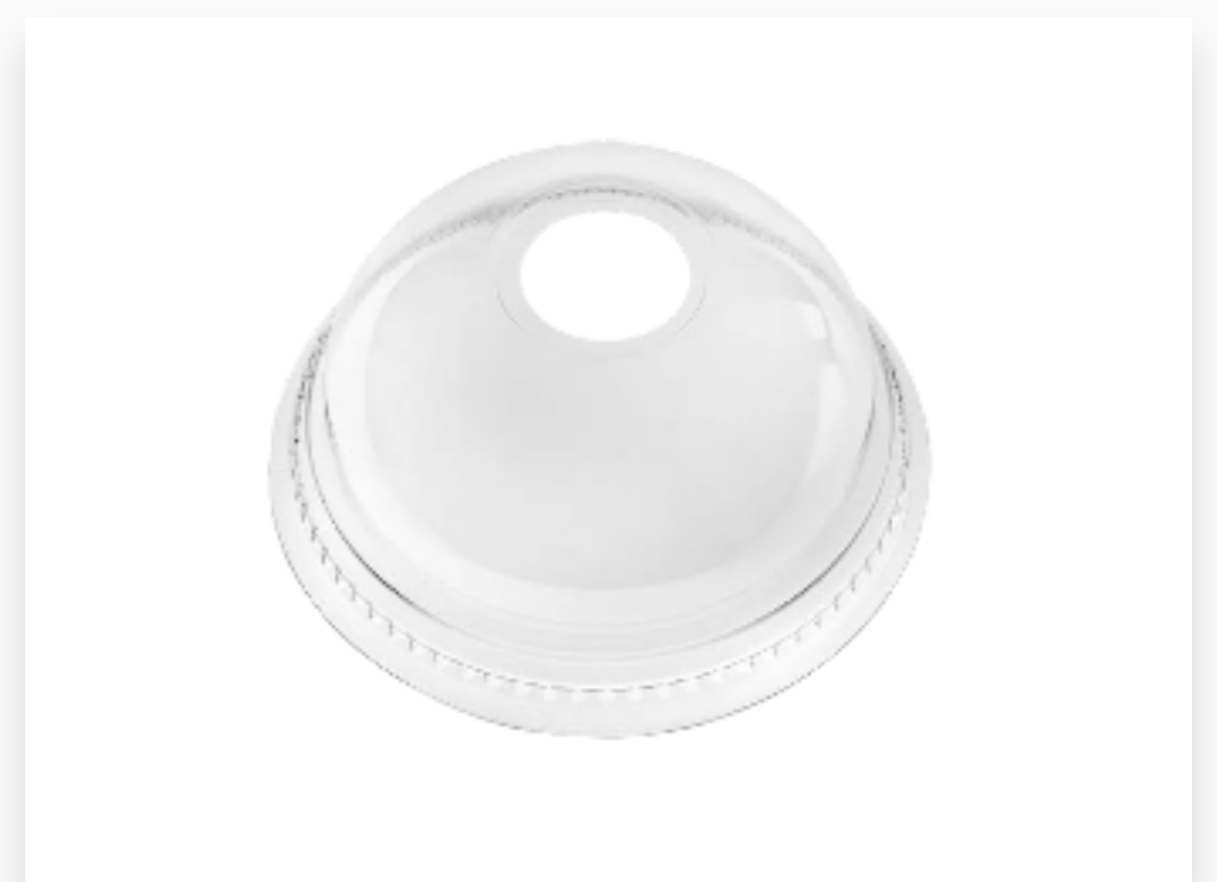 DOME POUR POT FAST 40 ET 50 AVEC TROU 50PCS