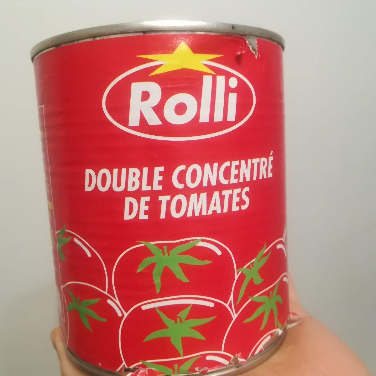 DOUBLE CONCENTRE DE TOMATE ROLLI 1/6 140G x 24