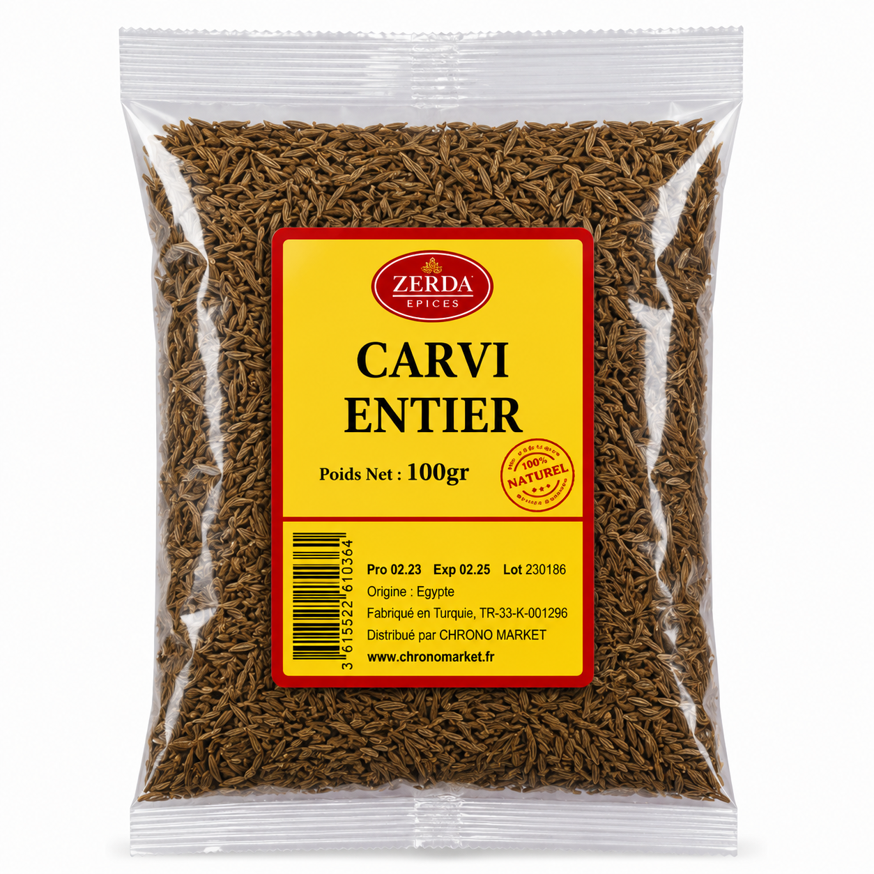 EL BLED CARVI ENTIER 100G x 20