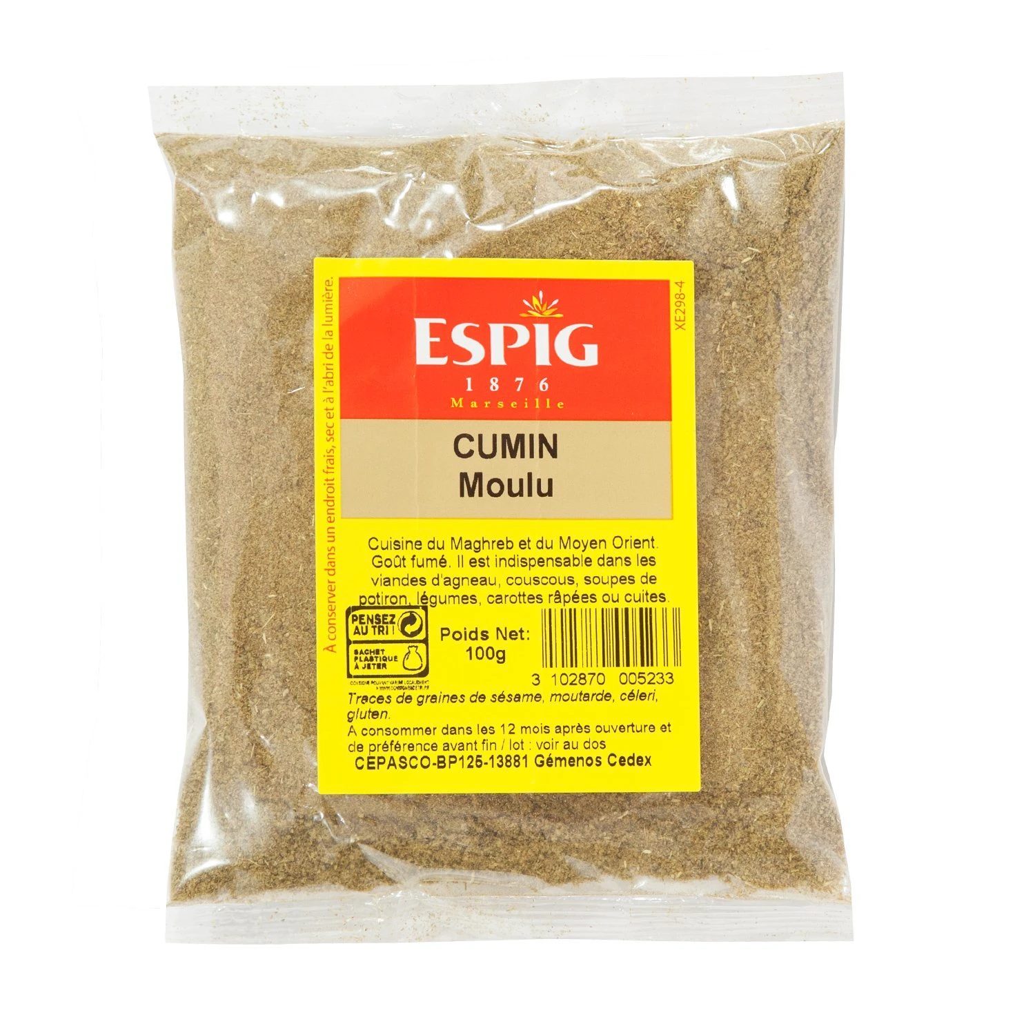 EL BLED CUMIN MOULU 100G x 20