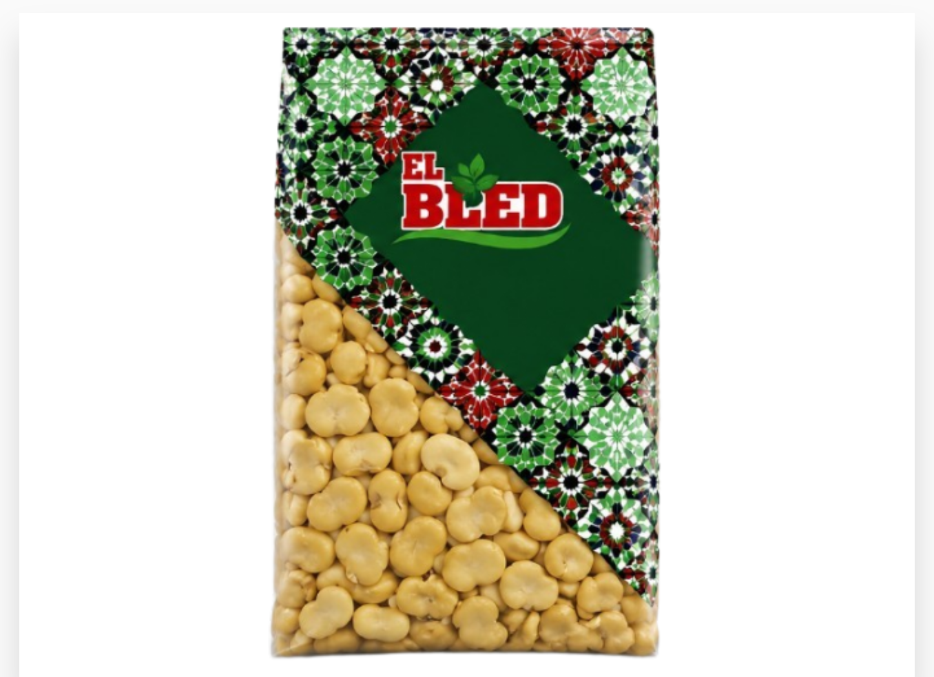EL BLED FEVES ENTIERES 1KG X 10