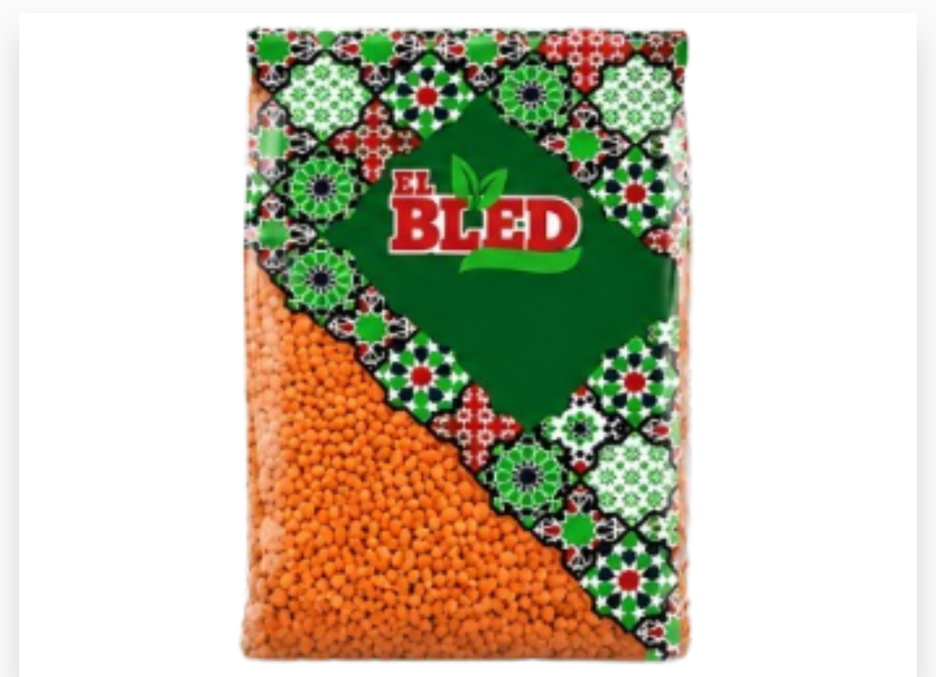 EL BLED LENTILLE CORAIL 1KG X 12