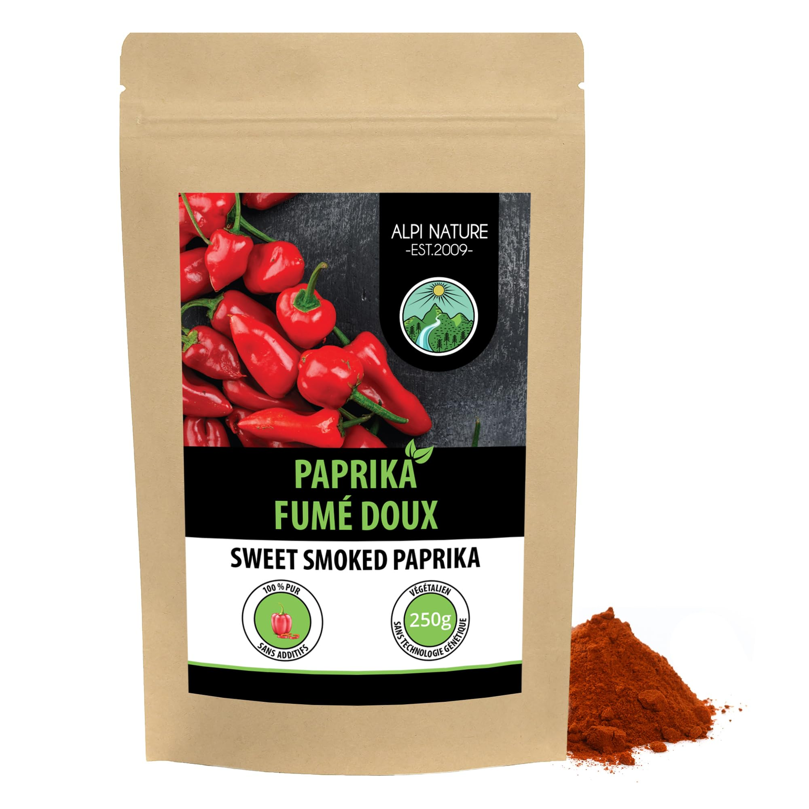 EL BLED PAPRIKA DOUX FUME MOULU 100G X 20