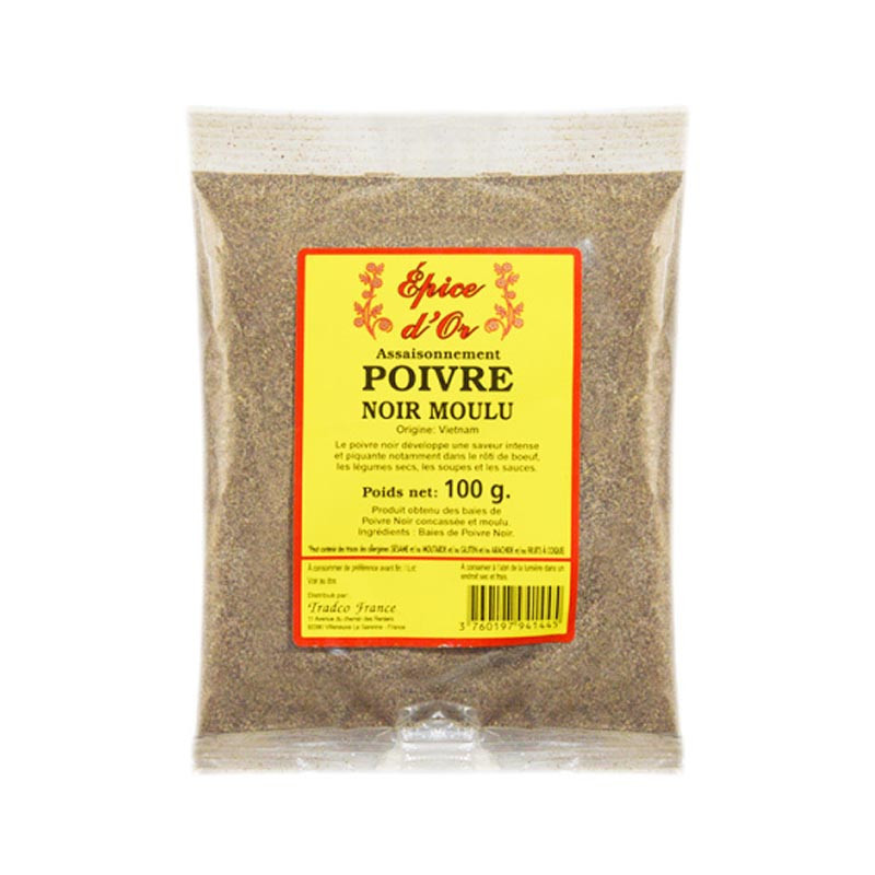 EL BLED POIVRE NOIR MOULU 100G x 20