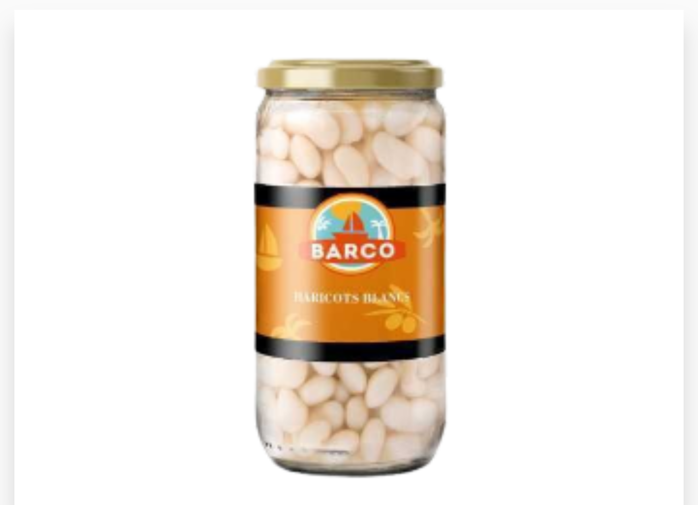 EL HOSTAL HARICOT BOCAL  580ML X 12