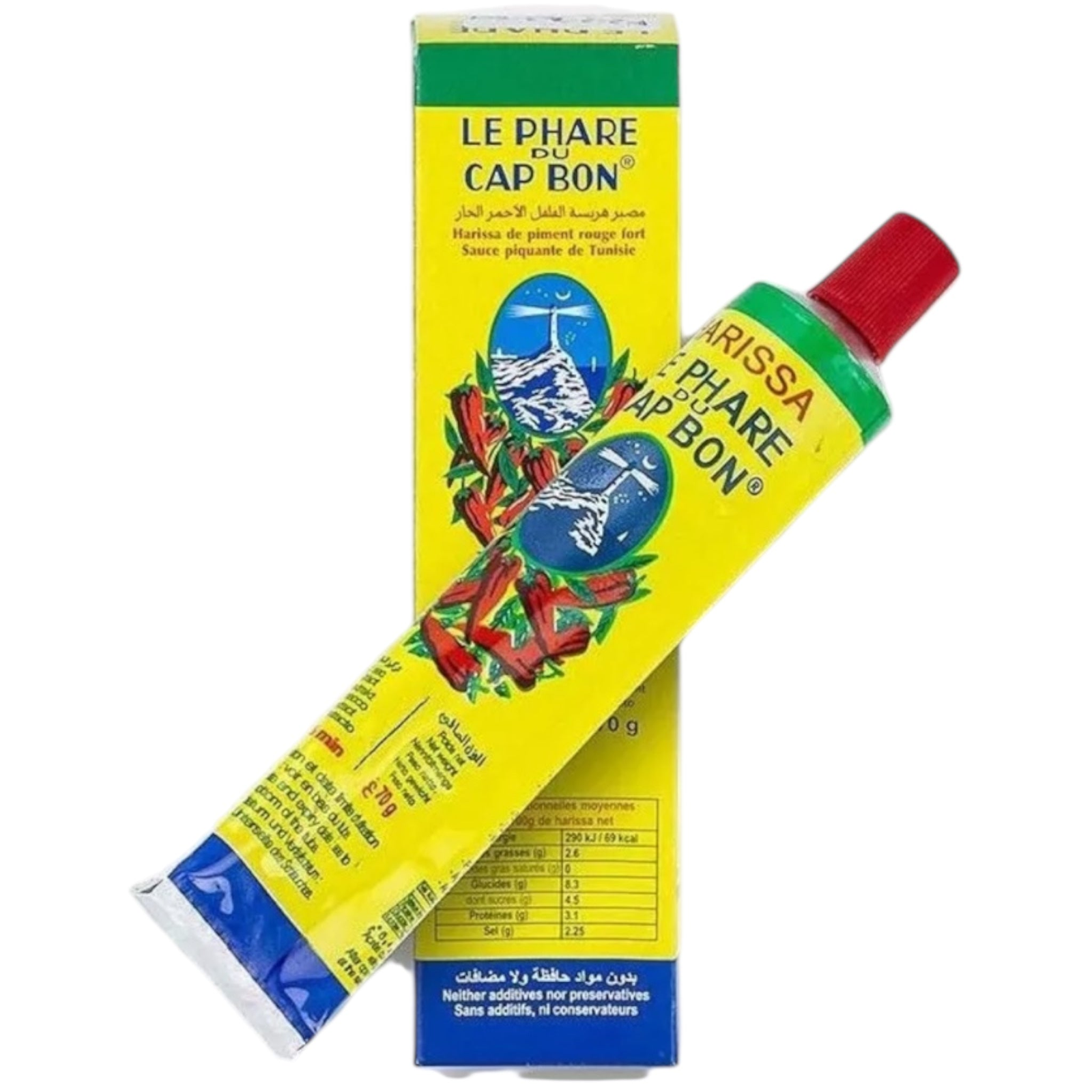 EL MANAR HARISSA TUBE 70G X 12