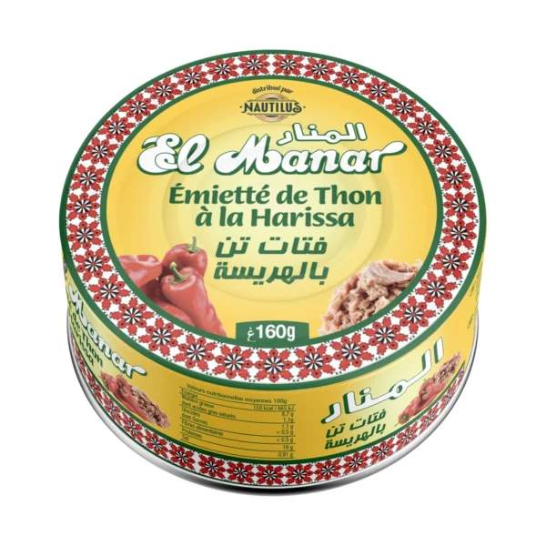 EL MANAR THON MIETTES HARISSA 160G X 48