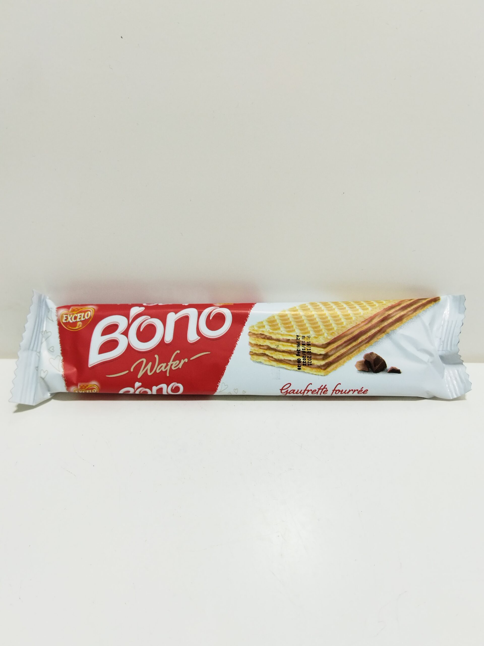 EXCELO BONO CHOCO WAFER 20G X 24