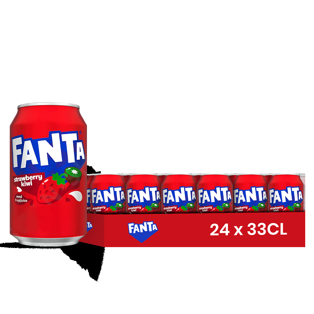 FANTA FRAISE KIWI 33cl x 24
