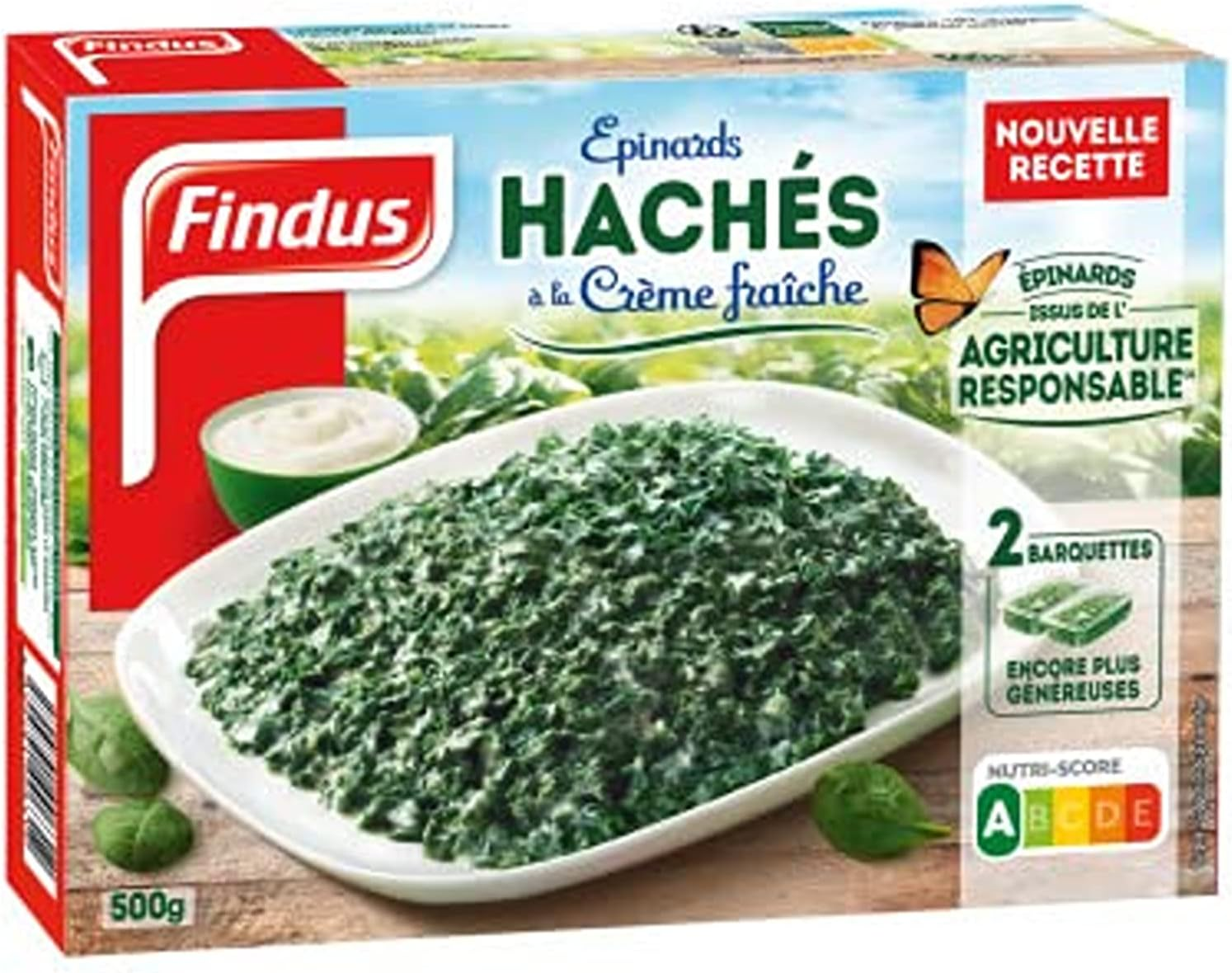 FLANDERS EPINARD HACHE 1KG X 10