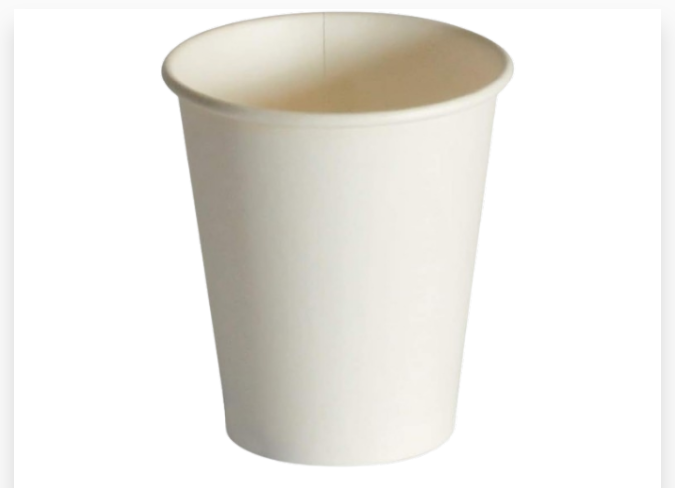 GOBELET CARTON BLANC 24CL          20X50PCS
