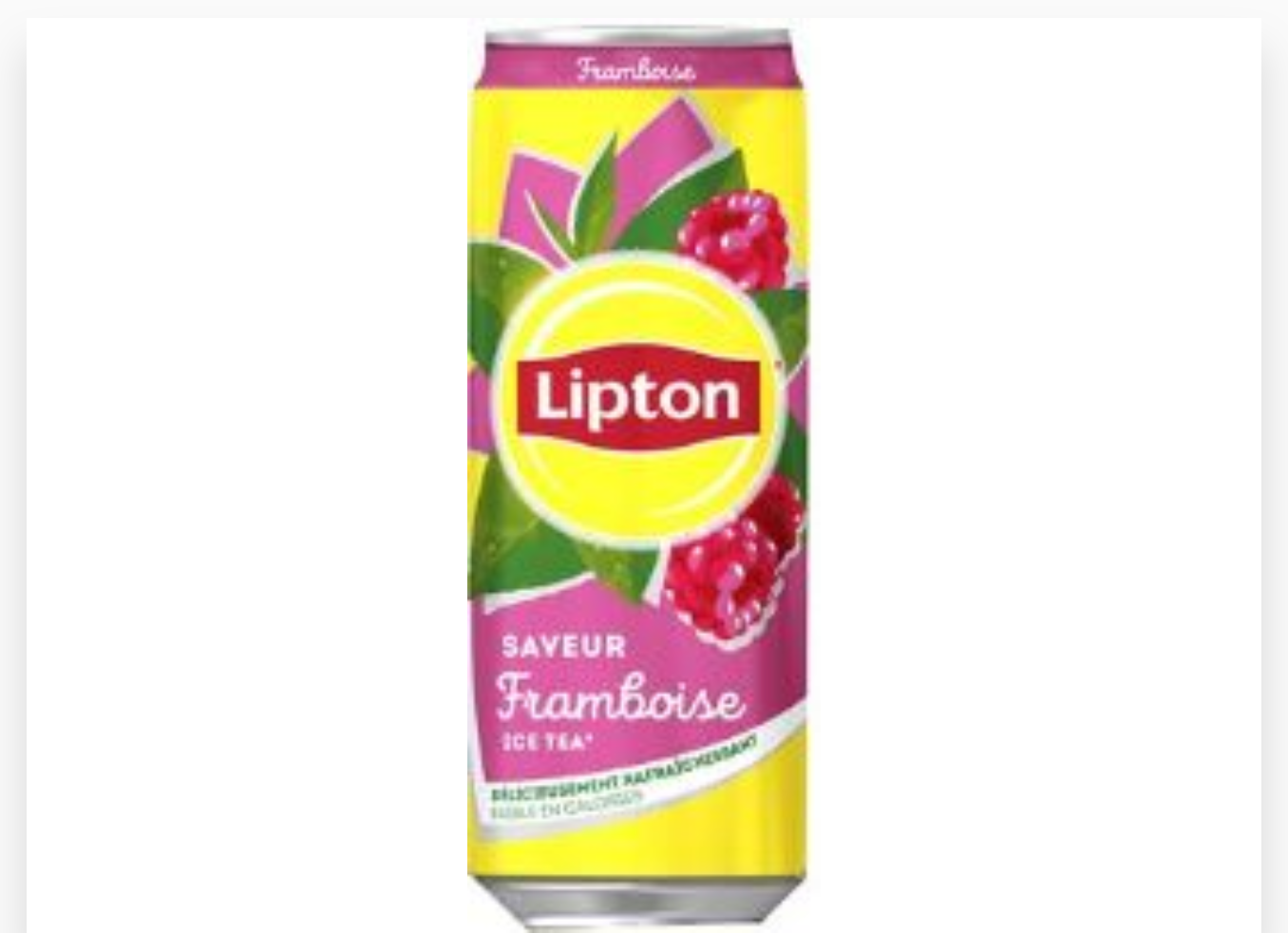 ICE TEA FRAMBOISE 33CL x 24