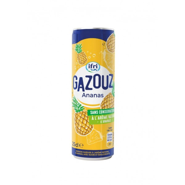 IFRI ANANAS CANETTE 25CL X 12