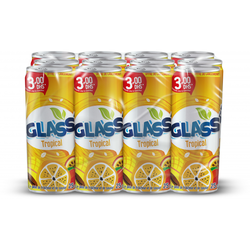IFRUIT TROPICAL CANETTE 25CL X 12