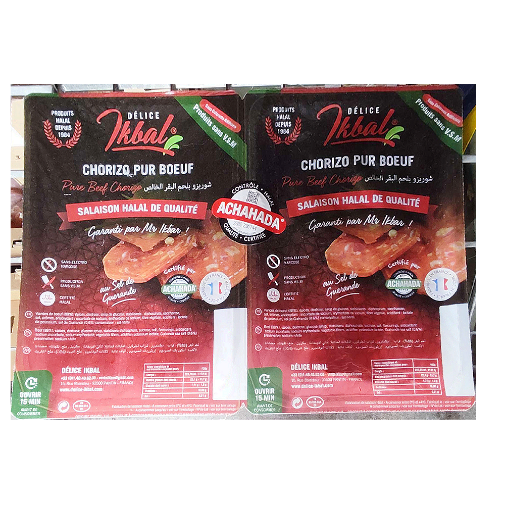 IKBAL317 BLOC CHORIZO BOEF PIQ KG