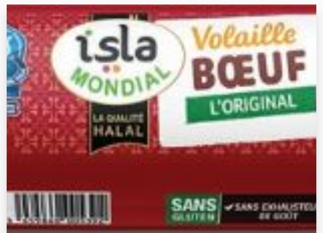 ISLA VOLAILLE BOEUF 430G X 21