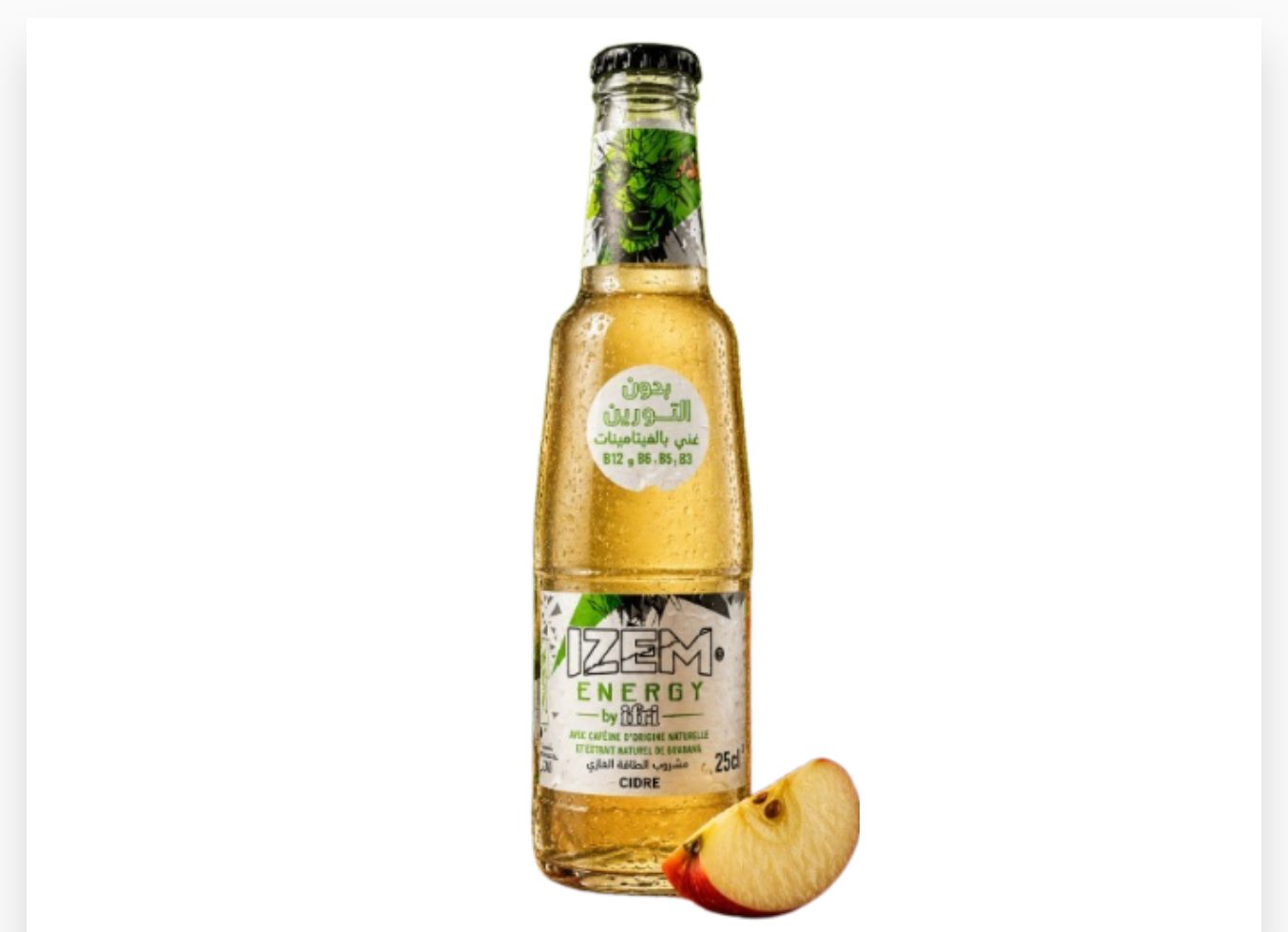 IZEM CIDRE EN VERRE 25CL X 12